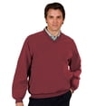 thumbnail image 1 of Monterey Club Men's Microfiber Twill V-Neck Pullover #1790, 1 of 2