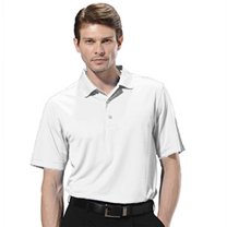 Monterey Club Men's Mini Jacquard Texture Solid Golf Polo Shirt #1056