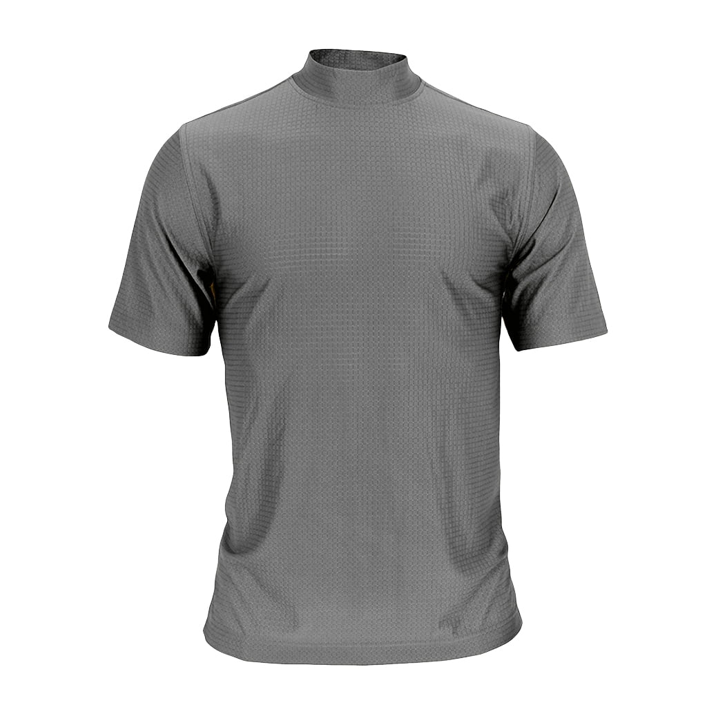 Monterey Club Men's Mini Texture T-Shirt #3310 - Walmart Business Supplies