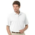 thumbnail image 1 of Monterey Club Men's Ottoman Texture Solid Golf Polo Shirt #1097, 1 of 2