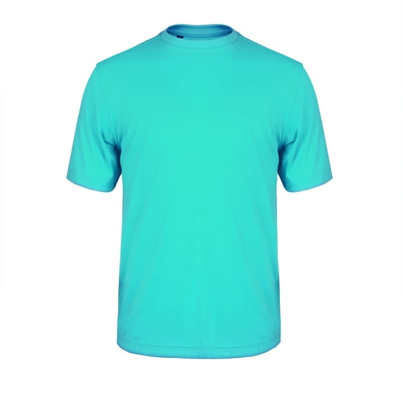 Monterey Club Men's Performance Solid Crew Shirt #3320