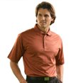 thumbnail image 1 of Monterey Club Men's Pima Cotton Jacquard Golf Polo Shirt #1273, 1 of 2