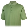 thumbnail image 1 of Monterey Club Men's Pima Cotton Jacquard Golf Polo Shirt #1433, 1 of 2