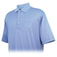 thumbnail image 1 of Monterey Club Men's Pima Cotton Jacquard Golf Polo Shirt #1456, 1 of 2