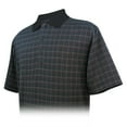 thumbnail image 1 of Monterey Club Men's Pima Cotton Jacquard Golf Polo Shirt #1456, 1 of 2