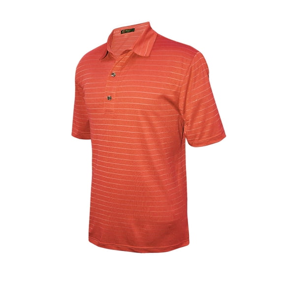 Monterey Club Men's Players Stripe Jersey Golf Polo Shirt #3622