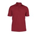 thumbnail image 1 of Monterey Club Men's Point Collar Medium Weight Pique Solid Golf Polo Shirt #1300, 1 of 2