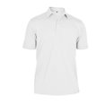 thumbnail image 1 of Monterey Club Men's Point Collar Medium Weight Pique Solid Golf Polo Shirt #1300, 1 of 2