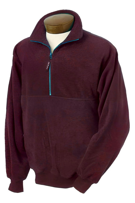 Men's Polar Fleece Front Half Zipper Jacket #7632