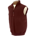 thumbnail image 1 of Monterey Club Men's Polar Fleece Front Half Zipper Vest #7628, 1 of 2