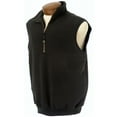thumbnail image 1 of Monterey Club Men's Polar Fleece Front Half Zipper Vest #7628, 1 of 2