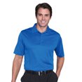 thumbnail image 1 of Monterey Club Men's Pro Mesh Texture Solid Golf Polo Shirt #1089, 1 of 2