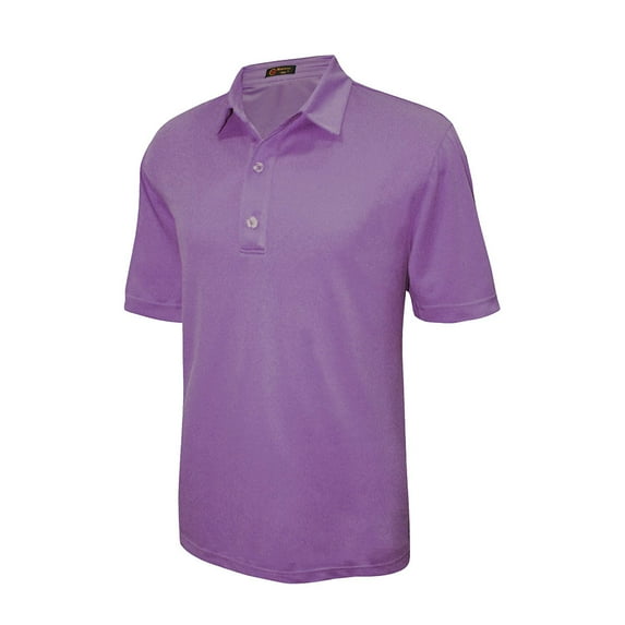 Monterey Club Men's Pro Mesh Texture Solid Golf Polo Shirt #3633