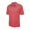 thumbnail image 1 of Monterey Club Men's Pro Mesh Texture Solid Golf Polo Shirt #3633, 1 of 2
