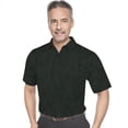 thumbnail image 1 of Monterey Club Men's Short Sleeve Track Print Golf Polo Shirt #3528, 1 of 2