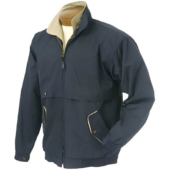 Monterey Club Men's Solid Full Zip Long Sleeve Jacket #7114