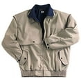 thumbnail image 1 of Monterey Club Men's Solid Full Zip Long Sleeve Jacket #7114, 1 of 2