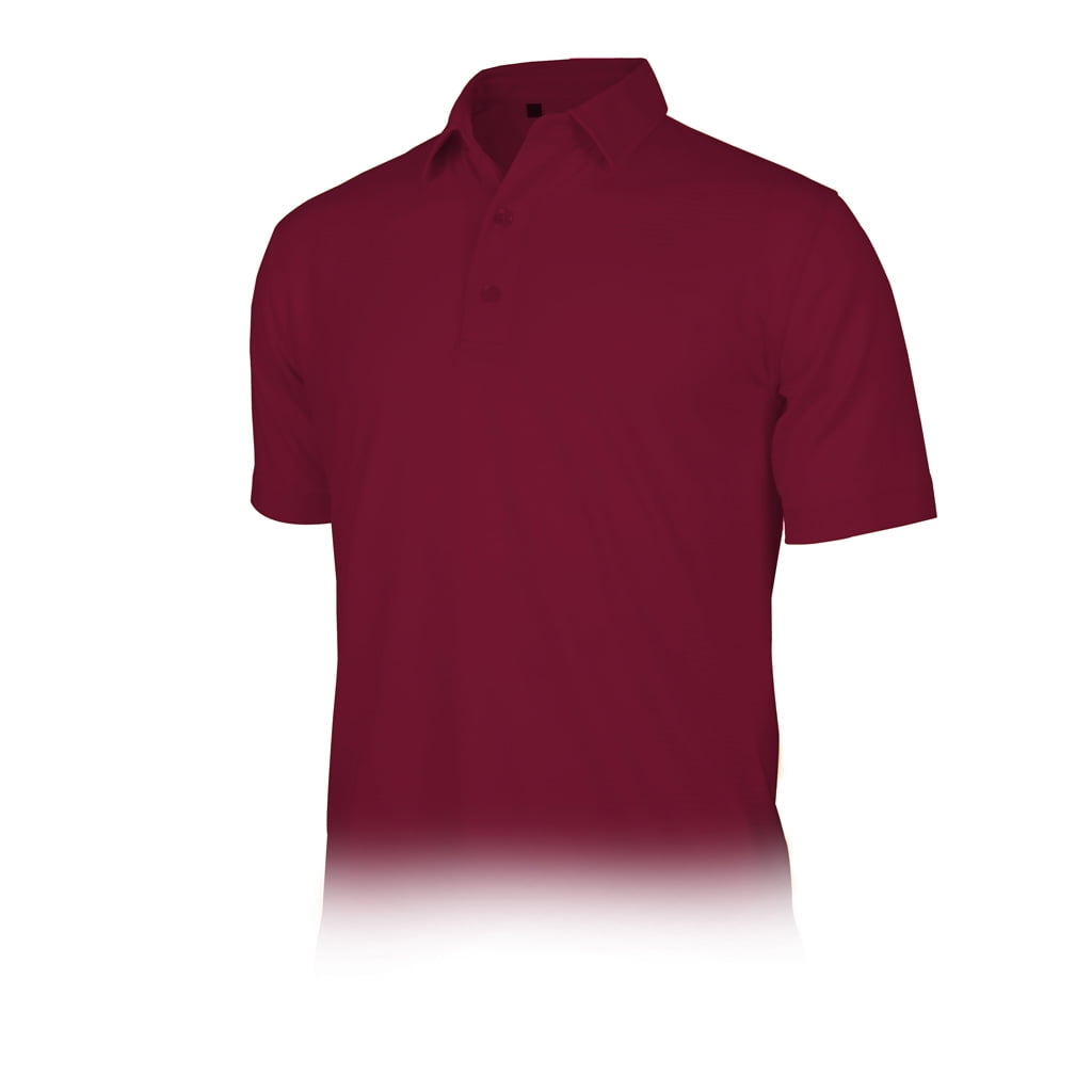 Sleeveless Golf Polo Shirt with Contrast Collar