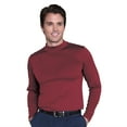 thumbnail image 1 of Monterey Club Men's Solid Jersey Long Sleeve T-Shirt #1163, 1 of 2