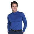 thumbnail image 1 of Monterey Club Men's Solid Jersey Long Sleeve T-Shirt #1163, 1 of 2
