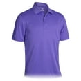 thumbnail image 1 of Monterey Club Men's Spade Texture Solid Golf Polo Shirt #1495, 1 of 2