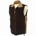 thumbnail image 1 of Monterey Club Men's Stretchable Polar Fleece Fully Lined Zip Front Vest #1729, 1 of 2