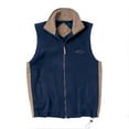 thumbnail image 1 of Monterey Club Men's Stretchable Polar Fleece Fully Lined Zip Front Vest #1729, 1 of 2