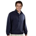 thumbnail image 1 of Monterey Club Men's Stretchable Texture 1/2 Zip Pullover #1795, 1 of 2