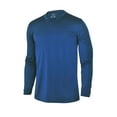 thumbnail image 1 of Monterey Club Men's Stripe Texture Long Sleeve Crew Shirt #1167, 1 of 2