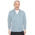 thumbnail image 1 of Monterey Club Men's Suede Hoodie Long Sleeve Jacket #3728, 1 of 2