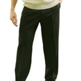 thumbnail image 1 of Monterey Club Men's Texture Pleated Golf Pants #1837, 1 of 2
