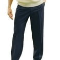 thumbnail image 1 of Monterey Club Men's Texture Pleated Golf Pants #1837, 1 of 2