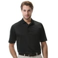 thumbnail image 1 of Monterey Club Men's Triangular Emboss Texture Golf Polo Shirt #1219, 1 of 2