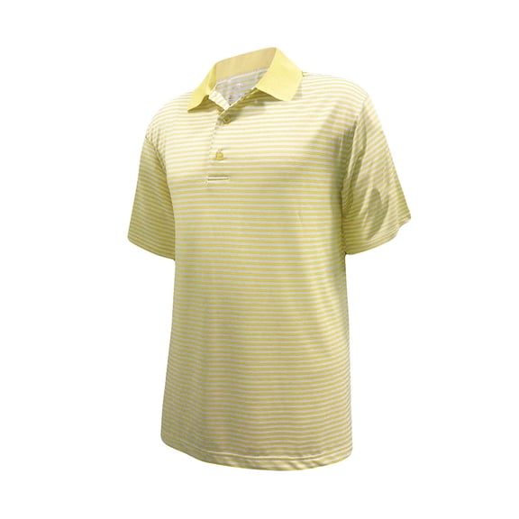 Monterey Club Men's Ultimate Feeder Stripe Jersey Golf Polo Shirt #1620