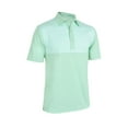 thumbnail image 1 of Monterey Club Men's Ultimate Pinstripe Contrast Golf Polo Shirt #1136, 1 of 2