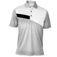 thumbnail image 1 of Monterey Club Men's Vapor Flash 2.0 Colorblock Golf Polo Shirt #1194, 1 of 2