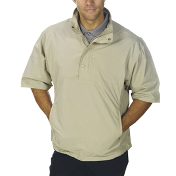 Monterey Club Men's Weatherproof 1/2 Zip Windbreaker #1753