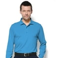 thumbnail image 1 of Monterey Club Men's X-Cool Collection Solid Long Sleeve Golf Polo Shirt #1099, 1 of 2