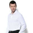 thumbnail image 1 of Monterey Club Men's X-Cool Collection Solid Long Sleeve Golf Polo Shirt #1099, 1 of 2
