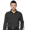 thumbnail image 1 of Monterey Club Men's X-Cool Collection Solid Long Sleeve Golf Polo Shirt #1099, 1 of 2