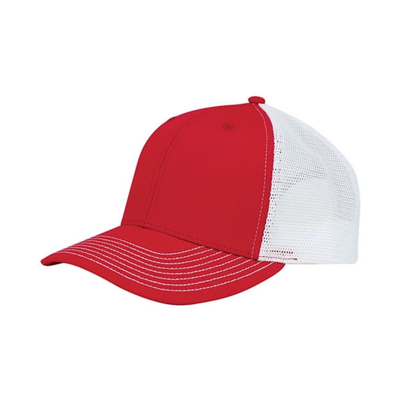Monterey Club Mid-profile 6 Panel Structured Back Mesh Trucker Cap #C585