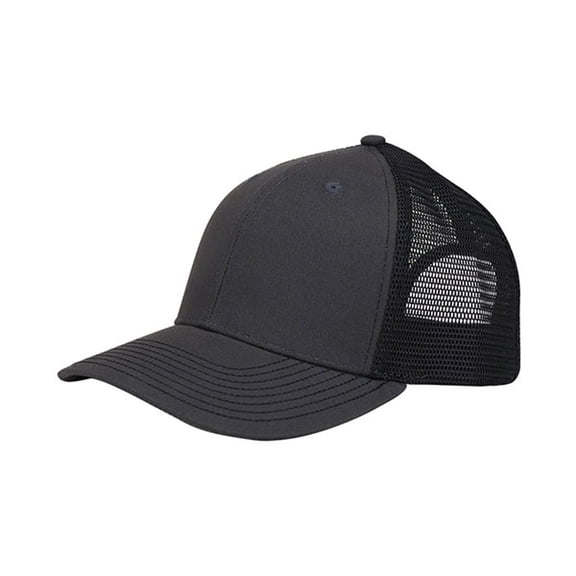 Monterey Club Mid-profile 6 Panel Structured Back Mesh Trucker Cap #C585