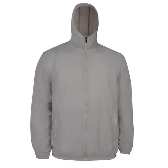 Monterey Club Unisex Microfiber Full Zip With Hood without Lining Light Weight Windbreaker #3723