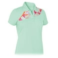 thumbnail image 1 of Monterey Club Women's Asym Print Block Golf Polo Shirt #2659, 1 of 2
