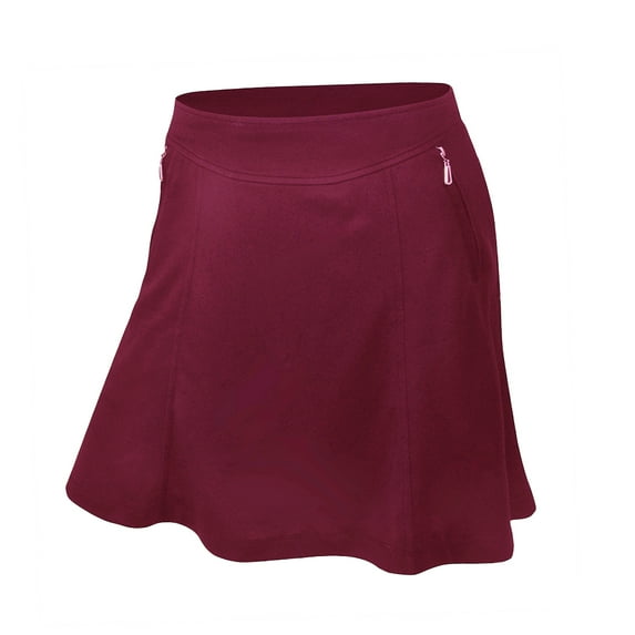 Monterey Club Women's Betty Fun Solid Knit Skirt #2924