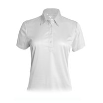 Monterey Club Women's Blade Texture Solid Golf Polo Shirt #2290