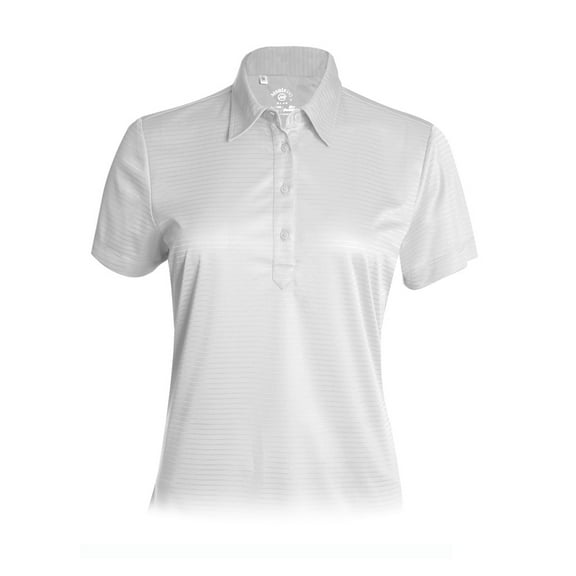 Monterey Club Women's Blade Texture Solid Golf Polo Shirt #2290