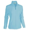 thumbnail image 1 of Monterey Club Women's Classic French Rib Zip-Up Jacket #2934, 1 of 2
