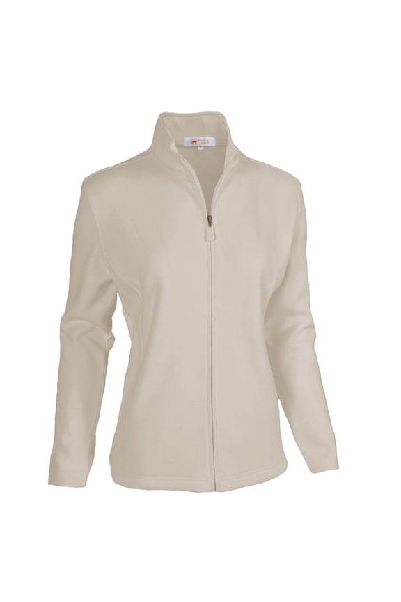Women's Classic French Rib Zip-Up Jacket #2934