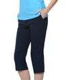 thumbnail image 1 of Monterey Club Women's Coastal Winner Golf Capris #2869, 1 of 2